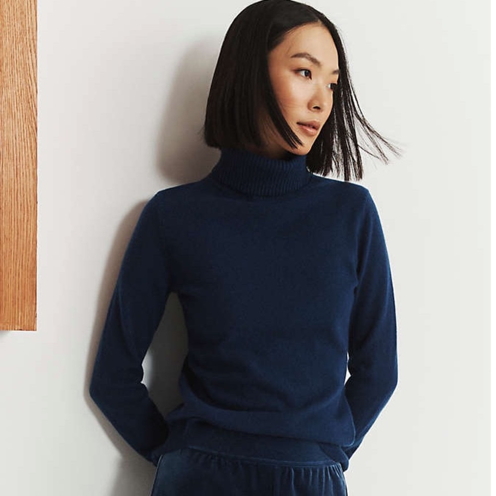 Land’s End Cashmere Turtleneck